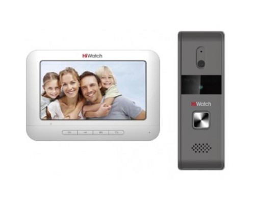 [Видеодомофоны] HIKVISION HiWatch DS-D100KF Комплект аналогового видеодомофона c памятью до 200 снимков