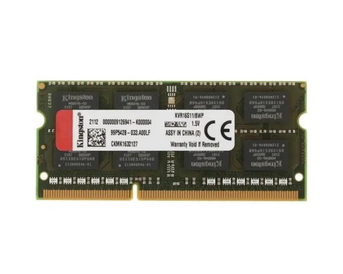 [Модуль памяти] Kingston DDR3 SODIMM 8GB KVR16S11/8WP PC3-12800, 1600MHz