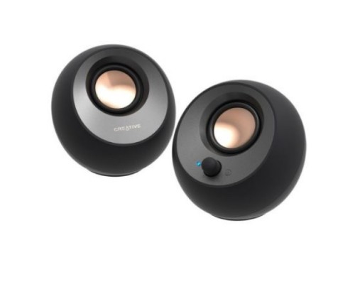 [Колонки] Creative Pebble V3 MF1700 2.0 черный 8Вт BT
