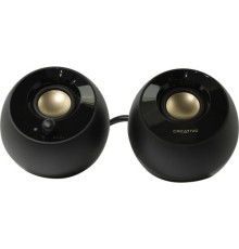 Creative PEBBLE MF1680 2.0 черный 4.4Вт