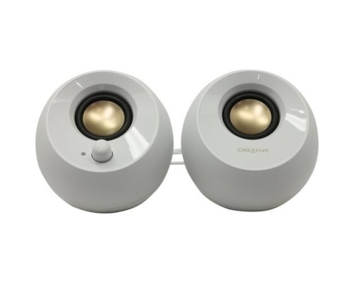 [Колонки] Creative PEBBLE MF1680 2.0 белый 4.4Вт