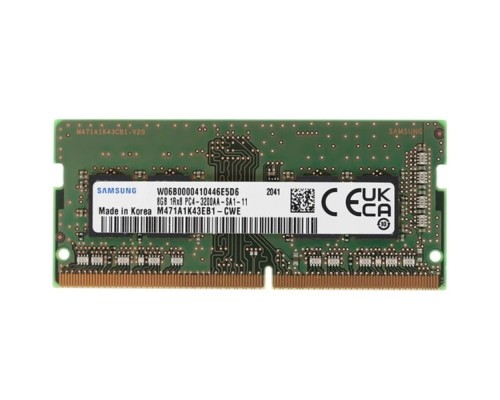 [Модуль памяти] Samsung DDR4 8Gb 3200MHz M471A1K43EB1-CWE OEM PC4-25600 CL19 SO-DIMM 260-pin 1.2В original single rank