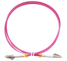 Cabeus FOP-50-OM4-LC-LC-1,5m ШНУР ОПТИЧЕСКИЙ DUPLEX LC-LC 50/125 MM OM4 1,5М LSZH