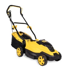 CHAMPION Газонокосилка эл. EM3616 { 1,6 кВт пласт.+ткань травосб. 45л ширина 360мм 20-70мм, 11,5кг }