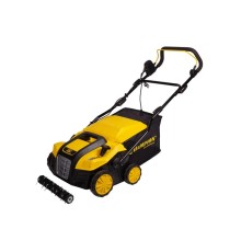 CHAMPION Скарификатор электрический ESC1840 { 1,8 кВт, 400 мм, 55л, 12 кг, 2в1 } 