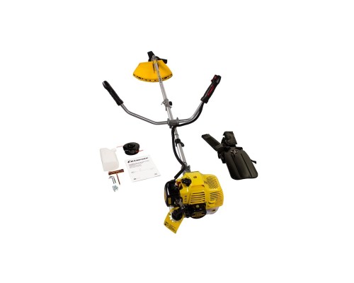 [Триммеры] CHAMPION Триммер Т333 { разъемн.прям. 0,9кВт 32,6см? 6,4кг HT21+3/255/25,4 U-ручка легк.старт } 