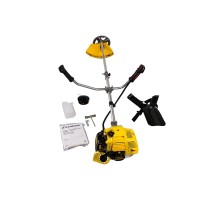 CHAMPION Триммер Т433 { разъемн.прям. 1,25кВт 42,7см? 7,2кг HT21+40/255/25,4 U-ручка легк.старт }