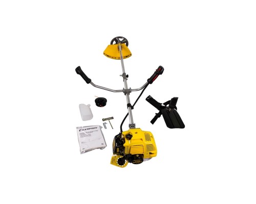 [Триммеры] CHAMPION Триммер Т433 { разъемн.прям. 1,25кВт 42,7см? 7,2кг HT21+40/255/25,4 U-ручка легк.старт }