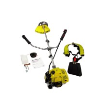 CHAMPION Триммер Т523-2 { разъемн.прям. 1,4кВт 51,7см? 7,4кг HT21+40/255/25,4 U-ручка легк.старт }