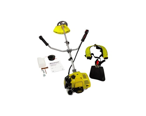 [Триммеры] CHAMPION Триммер Т523-2 { разъемн.прям. 1,4кВт 51,7см? 7,4кг HT21+40/255/25,4 U-ручка легк.старт }