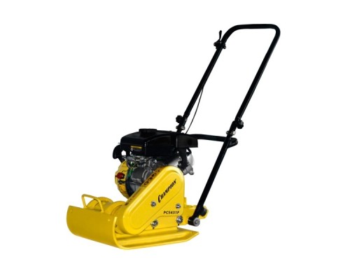 [Виброплиты] CHAMPION Виброплита бензиновая PC5431F { 50кг8,2кН43*31см20см1,65кВт } 