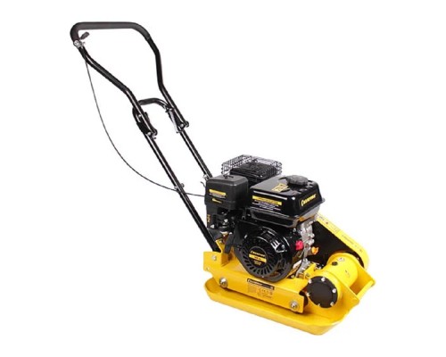 [Виброплиты] CHAMPION Виброплита бензиновая PC6337F { 52,7кг11кН53*37см25см4кВт } 