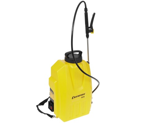 [Опрыскиватели, разбрызгивающие устройства] CHAMPION Опрыскиватель аккумуляторный SA12 { 0,5-2,5м бак 12л 12В 8Ач 3,1 л/мин 5кг } 