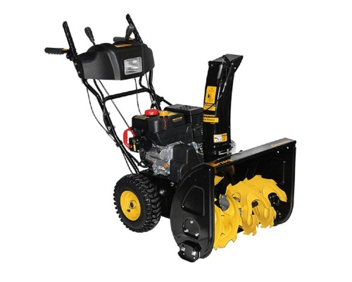[Снегоуборочная техника] CHAMPION Снегоуборщик ST761E { 7,0лс 61см 6F/2R колеса 3л 81кг эл.стартер, фара } 