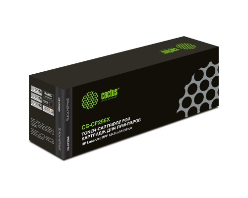 [расходные материалы] Картридж лазерный Cactus CS-CF256X черный (13700стр.) для HP LJ MFP M436n/M436nda