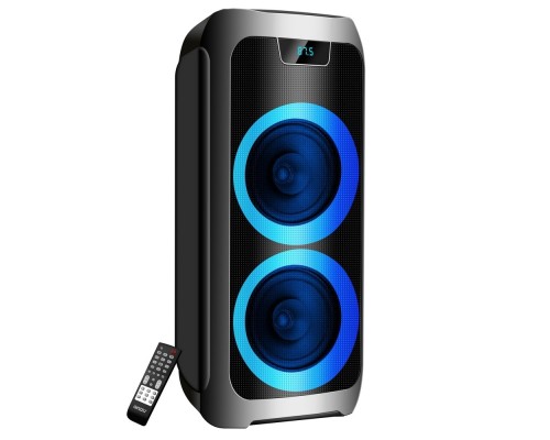 [Колонки Ginzzu] Ginzzu GM-211, Акустическая система Midi, RGB/BT/USB/TF/FM/ДУ 