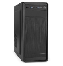 Exegate EX287376RUS Корпус Miditower ExeGate XP-332UC-XP600 (ATX, XP600 с вент. 12см, 2*USB3.0+1*TypeC, аудио, черный)