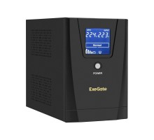 Exegate EP287659RUS ИБП ExeGate SpecialPro Smart LLB-3000.LCD.AVR.C13.RJ.USB <3000VA/1800W, LCD, AVR, 6*IEC-C13, RJ45/11, USB, Black>