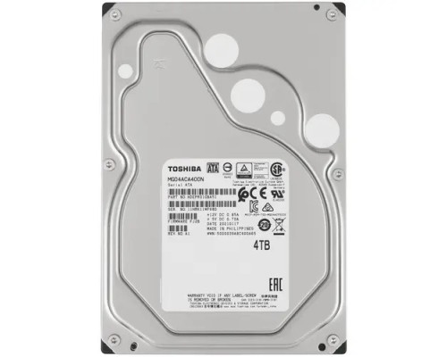 [Жесткий диск] 4TB Toshiba Enterprise Capacity (MG04ACA400N) {SATA 6.0Gb/s, 7200 rpm, 128Mb buffer, 3.5