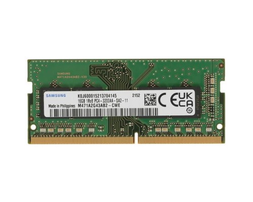 [Модуль памяти] Samsung DDR4 16GB UNB SODIMM 3200 1Rx8, 1.2V M471A2G43AB2-CWE