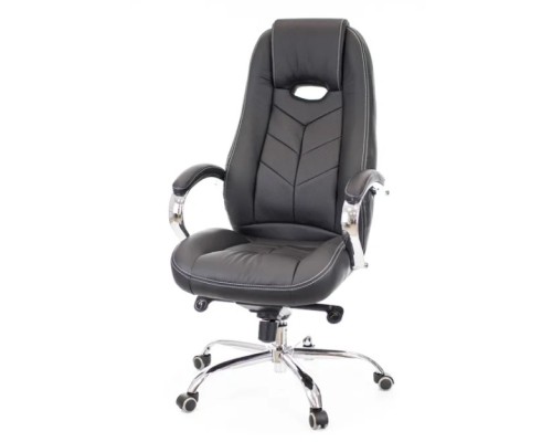 [Офисные кресла] Everprof Drift M экокожа черный