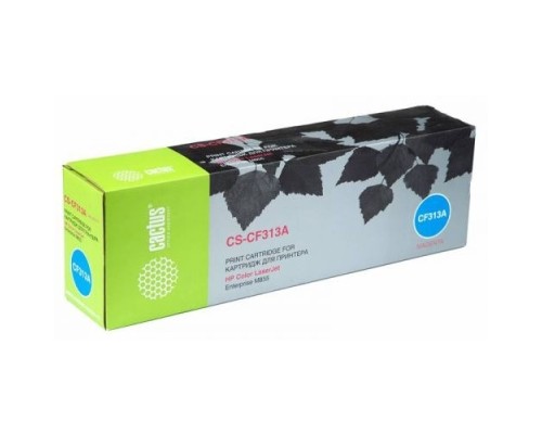 [расходные материалы] Картридж лазерный Cactus CS-CF313A пурпурный (31500стр.) для HP CLJ Ent M855