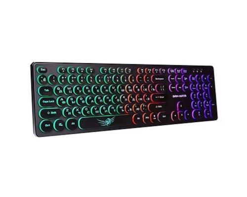 [Клавиатура] Dialog Gan-Kata Клавиатура KGK-16U BLACK - игровая с RGB-подсветкой, USB, черная