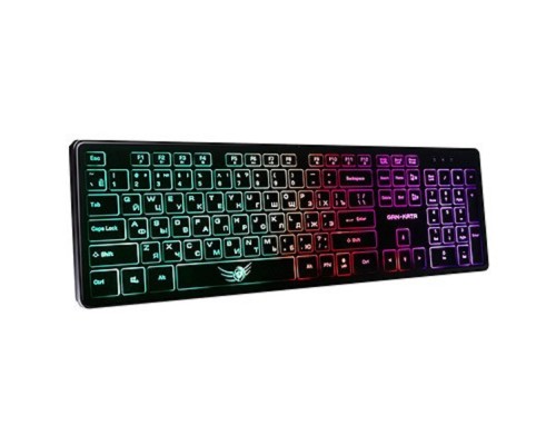 [Клавиатура] Dialog Gan-Kata Клавиатура KGK-17U BLACK - игровая с RGB-подсветкой, USB, черная  