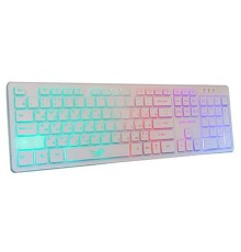 Dialog Gan-Kata Клавиатура KGK-17U WHITE - игровая с RGB-подсветкой, USB, белая             