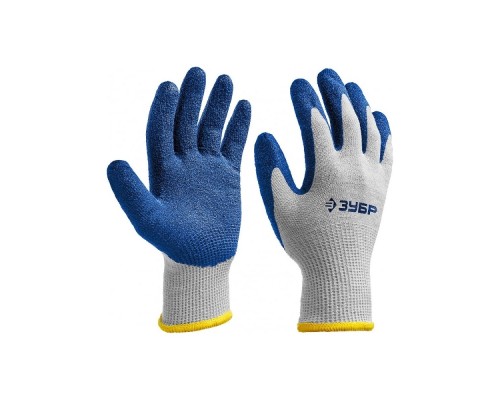 [Перчатки] ЗУБР ЗАХВАТ, размер S-M, перчатки с одинарным текстурированным нитриловым обливом [11457-S]