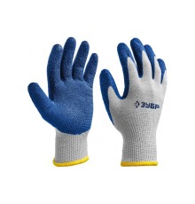 ЗУБР ЗАХВАТ, размер L-XL, перчатки с одинарным текстурированным нитриловым обливом [11457-XL]