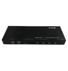 D-Link DKVM-410H/A2A 4-портовый KVM-переключатель с портами HDMI и USB
