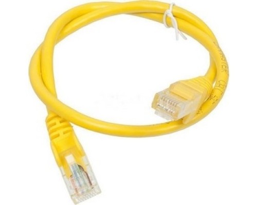 [Аксессуар] Патч-корд Lanmaster UTP LAN-PC45/U5E-2.0-YL вилка RJ-45-вилка RJ-45 кат.5е 2м желтый LSZH (уп.:1шт)