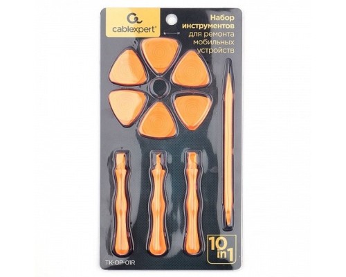 [Набор инструментов] Cablexpert TK-OP-02R (13 предметов) Набор инструментов для вскрытия корпуса мобильной техники