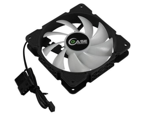 [Вентиляторы] Powercase Вентилятор (M3LED) 5 color LED 120x120x25mm (100шт./кор, 3pin + Molex, 1150±10% об/мин) Bulk