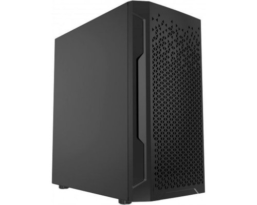 [Корпус] Powercase Корпус Mistral Micro Z2B SI, Non Window, Mesh, 2x 120mm fan, чёрный, mATX  (CMIMZB-F2SI)
