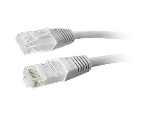 [Аксессуар] Патч-корд TWT UTP кат.6, с заливными колпачками, 1.5 м, серый