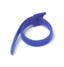 Хомут-липучка Lanmaster LAN-VCM135-BL 135x12мм (упак:20шт) полимер внутри помещений голубой