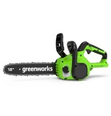 Greenworks GD24CS30K2 Цепная пила аккумуляторная, 24V, 30см, бесщеточная, c АКБ 2 АЧ и ЗУ [2007007UA]