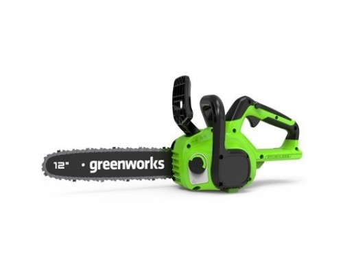 [Пилы] Greenworks GD24CS30K4 Цепная пила аккумуляторная, 24V, 30см, бесщеточная, с АКБ 4 АЧ и ЗУ [2007007UB]