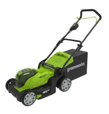 Greenworks G24X2LM41 Газонокосилка аккумуляторная, 2*24V, 41 см, без АКБ и ЗУ [2512607]