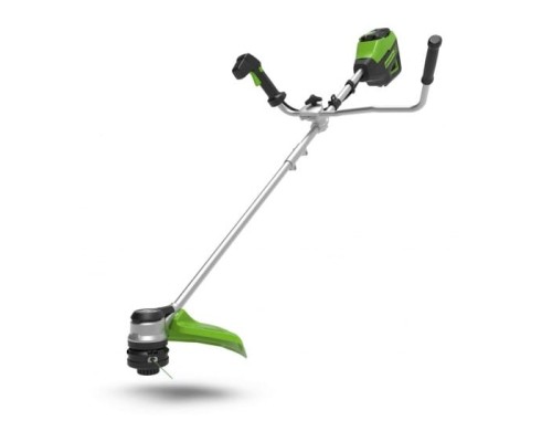 [Триммер] Greenworks Триммер аккумуляторный Greenworks GD60BCB, 60V, 40 см, бесщеточный с велосипедной ручкой, без АКБ и ЗУ [2108407]