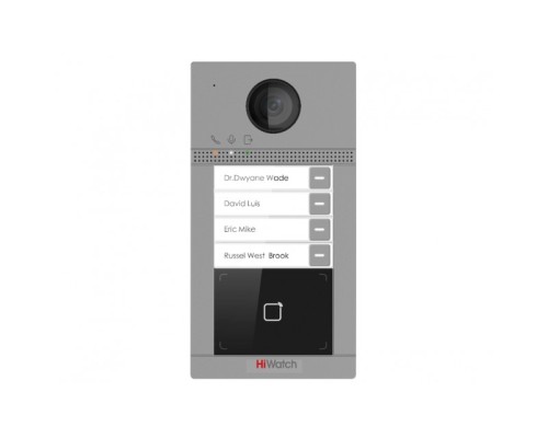[Вызывная панель] HiWatch VDP-D4214W/Flush Видеопанель
