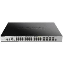 D-Link DGS-3630-28TC/A2ASI PROJ Управляемый L3 коммутатор, стек, 20x1000Base-T, 4x10GBase-X SFP+, 4xCombo 1000Base-T/SFP, ПО SI