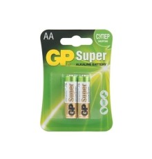 Батарея GP Super Alkaline 15A LR6 AA (2 шт. в уп-ке)
