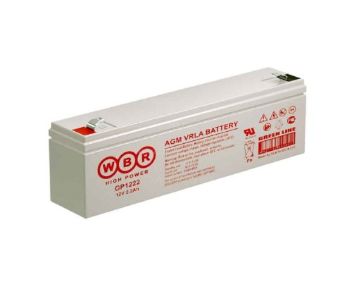 [акб] WBR Батарея GP1222 (12V/2.3Ah)