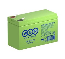 WBR Батарея GP1272 (28W) f2 (12V/7,2Ah)
