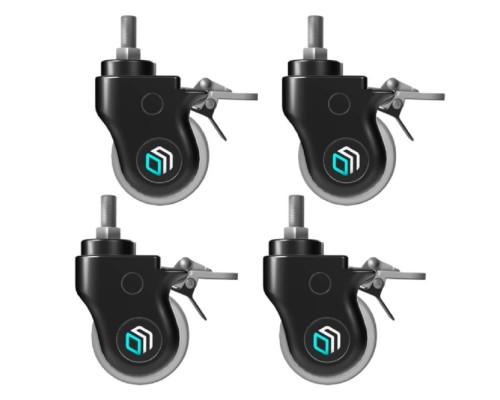 [Мобильные стойки ONKRON] ONKRON AWL-75B Дополнительные колеса увеличенного диаметра 