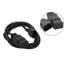 Cablexpert Кабель питания C14- C19, 3х1кв.мм, черный, 1.8м , с заземлением (PC-189-1-1)