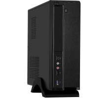 Exegate EX288780RUS Корпус Desktop ExeGate MI-207U-M300 (mini-ITX/mATX, БП M300 с вент. 8см, 2*USB+1*USB3.0, аудио, черный)